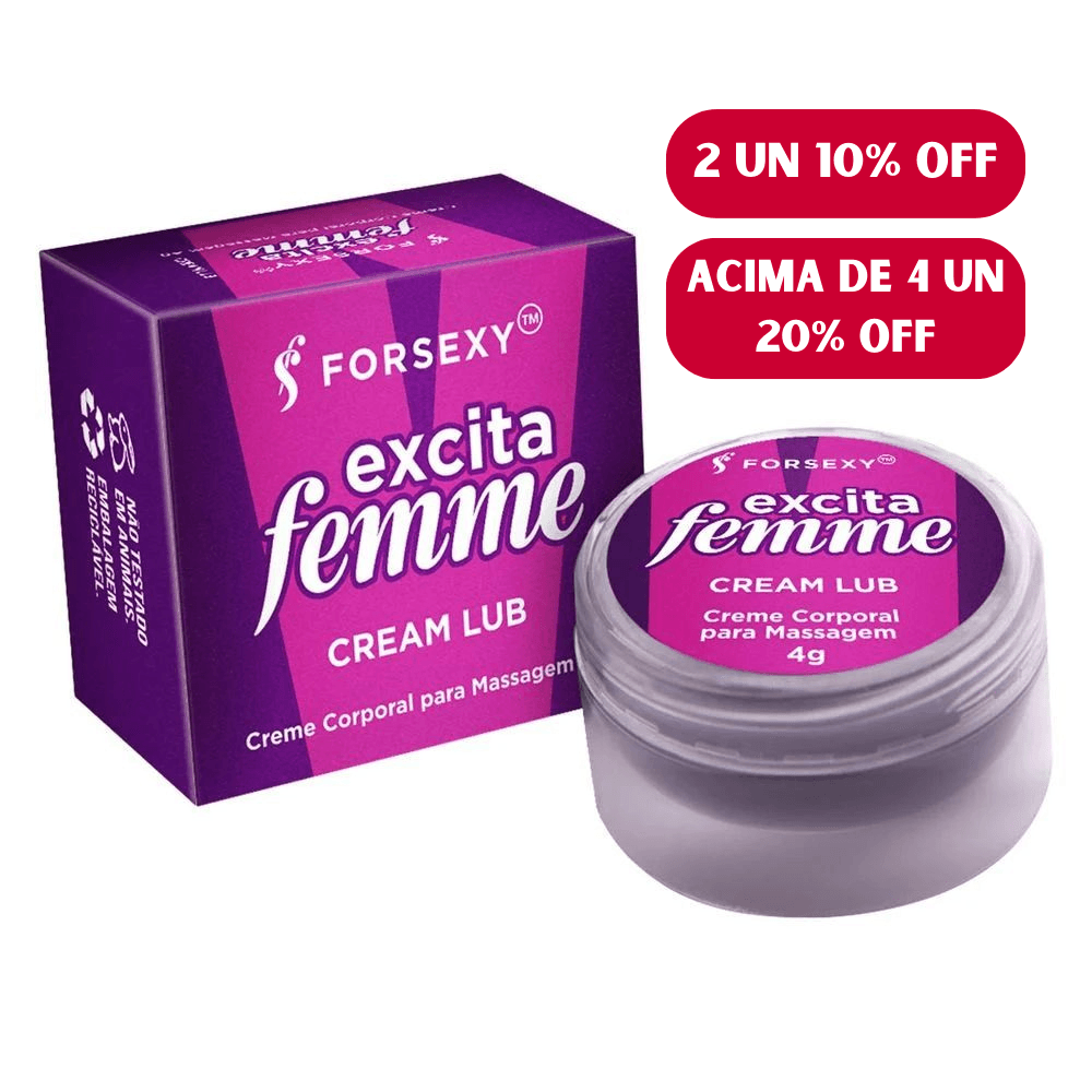 Excita Femme Excitante Feminino Esquenta Cream Lub 4g For Sexy Custa Pouco Seduzir 9930