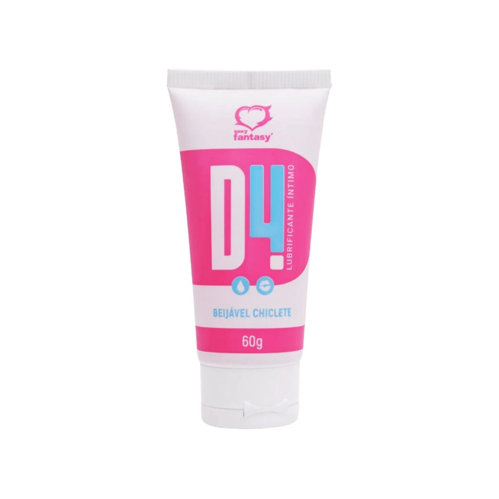 D4 Gel Umectante Lubrificante Beijável 60g Sexy Fantasy - Custa Pouco  Seduzir