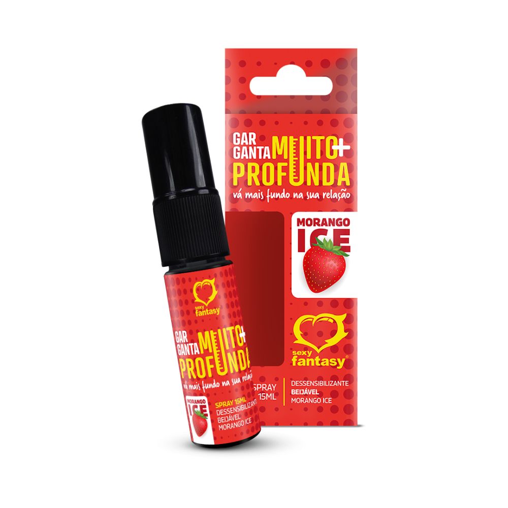 Garganta Muito+ Profunda Dessensibilizante Spray 15ml - Sexy Fantasy -  Custa Pouco Seduzir